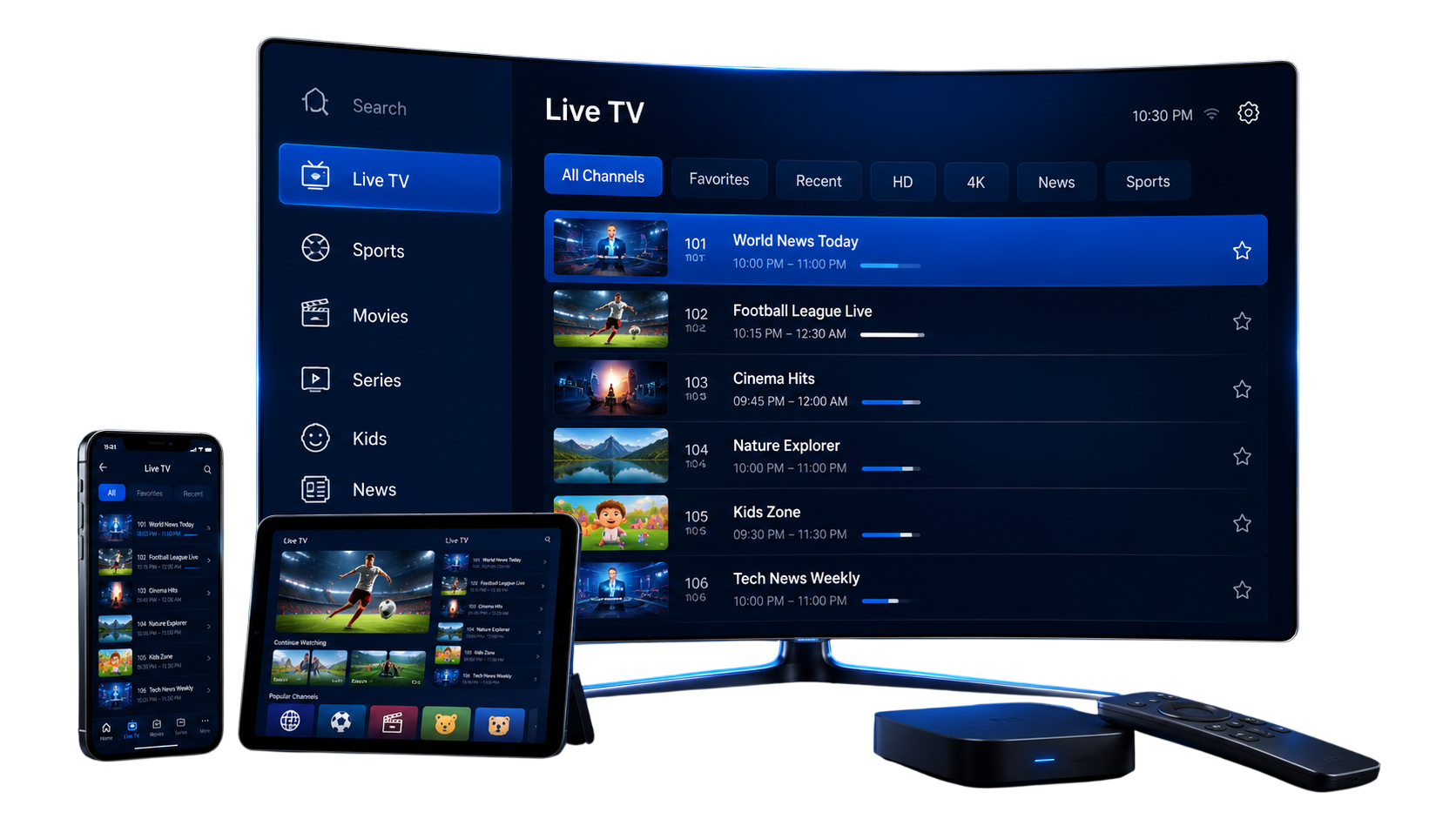 Channels List 8k iptv