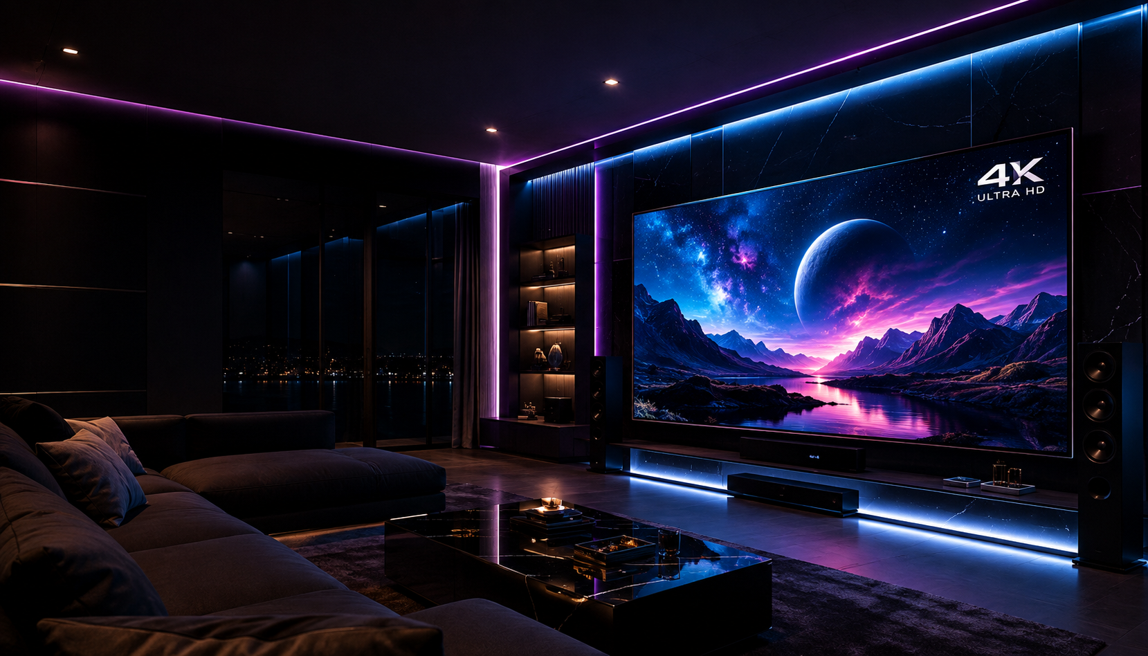 IPTV 4K Deutschland auf einem modernen 4K Smart TV